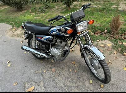125 Black Colour l Honda CG 125 I Model 2025 l 11500 Km use Only