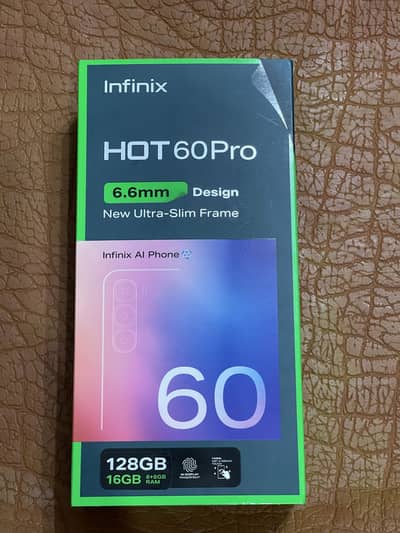Infinix hot 60 pro PTA approved
