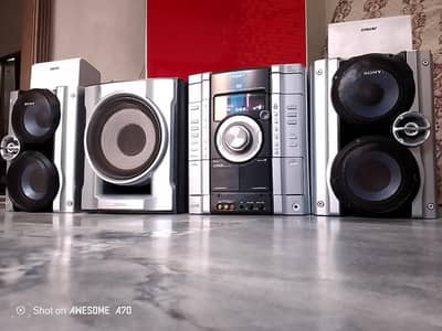 Sony Mhc RV888d with heavy subwoofer available in mint condition