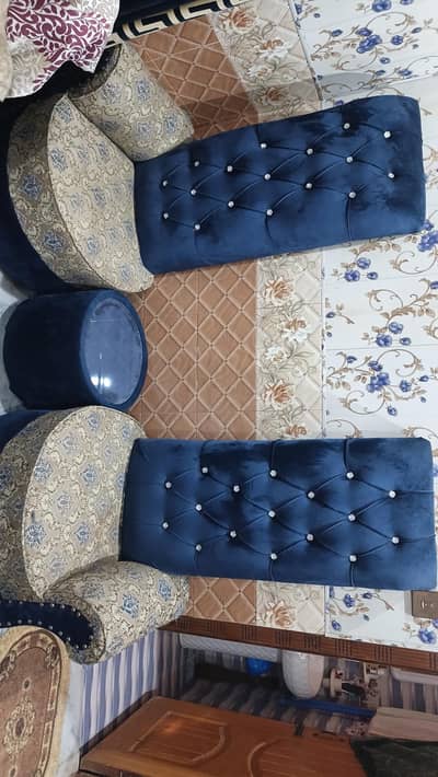 sofa cum bed and coffee set