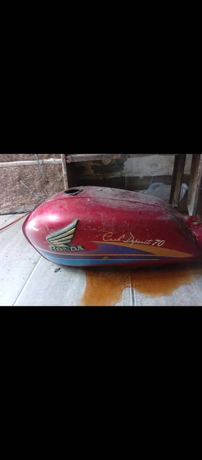 honda cd 70 original tanki 2008 model