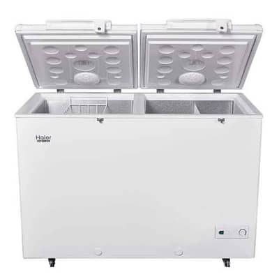 Haier Double Door Deep Freezer Plus Refrigerator