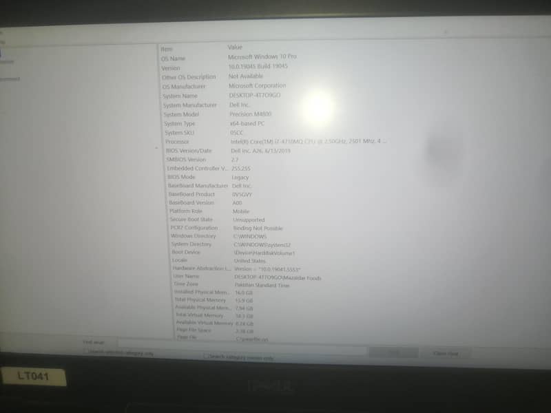 Dell Precision M-4800 6