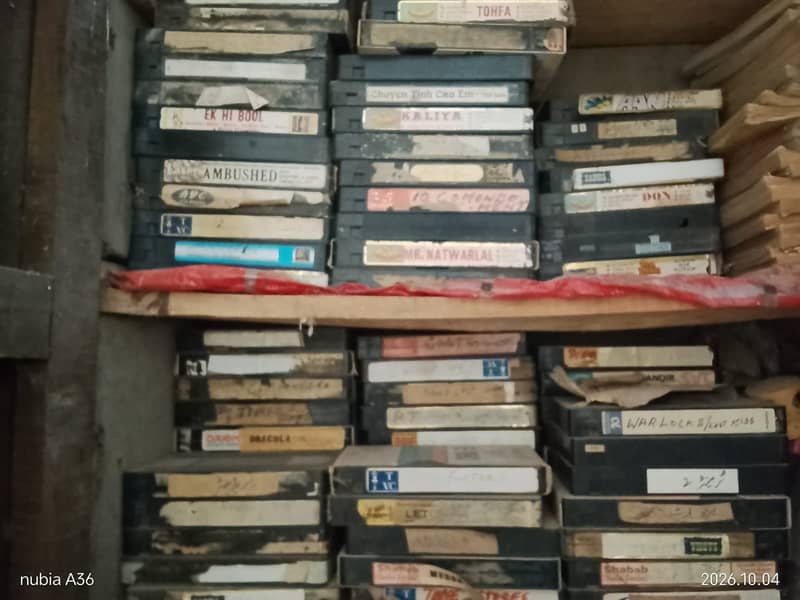VHS cassetts 0