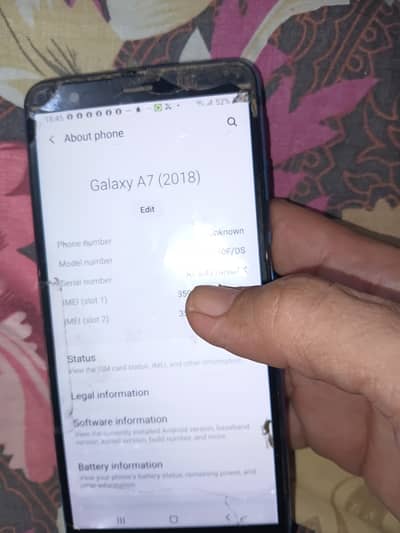 Samsung Mobile A7