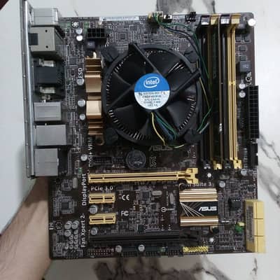Gaming 4th Gen High End Motherboard | Asus H87M-PRO 4 RAM Slots