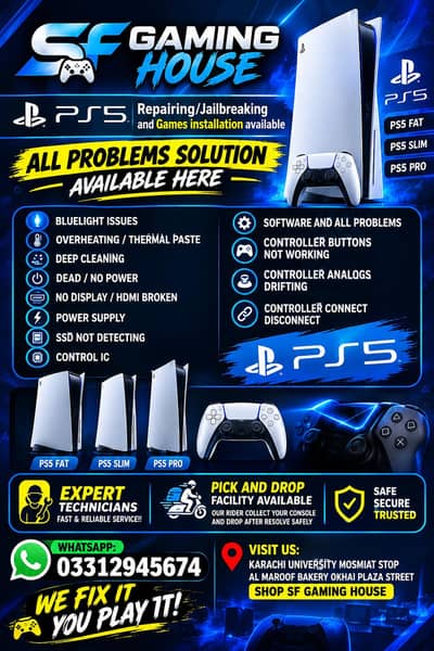 Playstation | Xbox | Gaming Pc | Graphics card Repairing