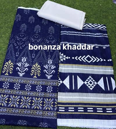 3pc digital printed khaddar unstitched huge variety