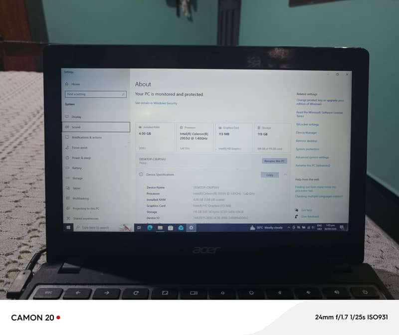 Acer cromebook 2
