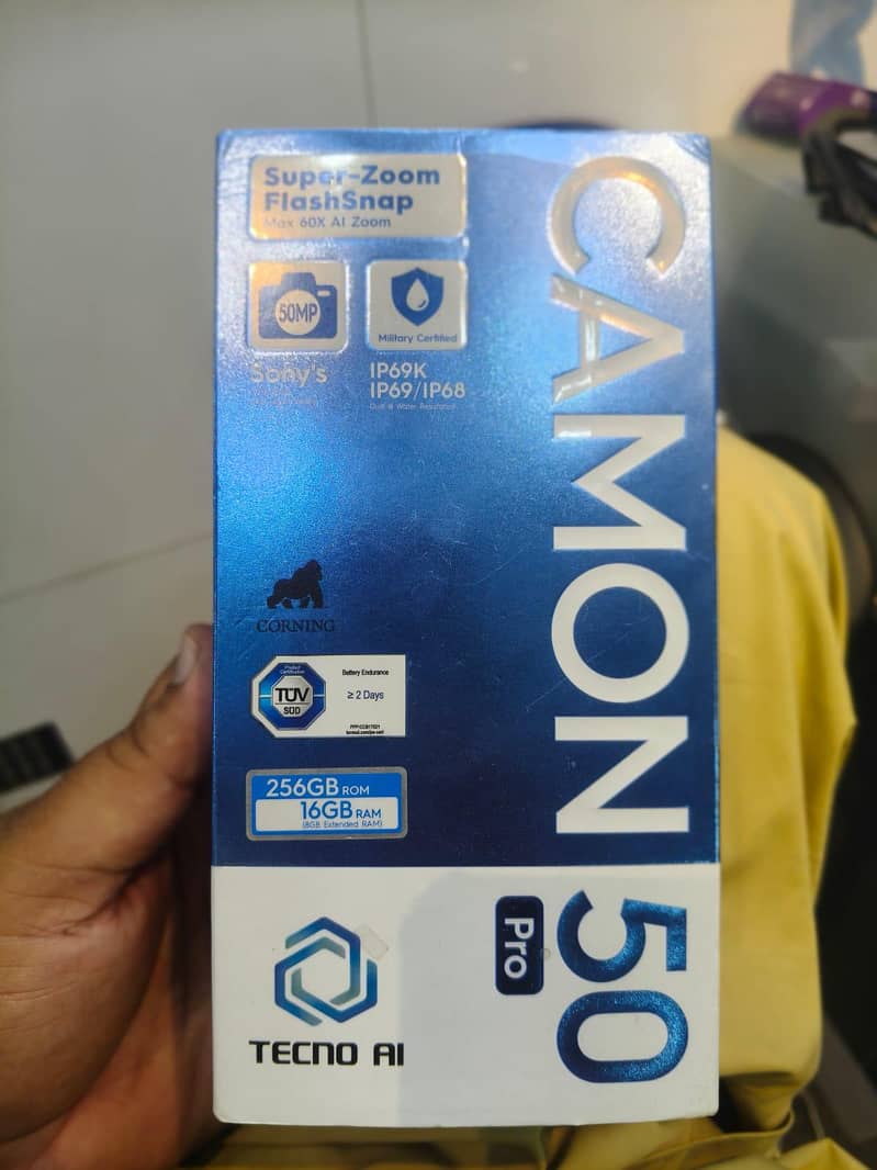 Tecno camon 50 pro 4