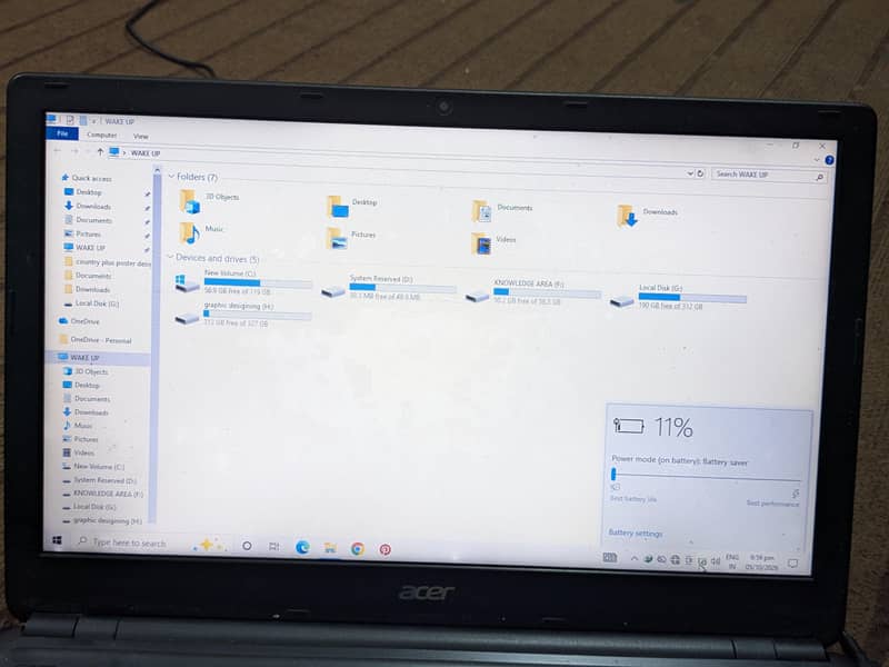 Accer Intel core i3 gen 0