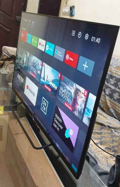sony bravia 50 inch android led with remote table stand price final