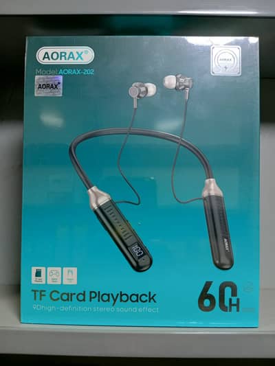 Aorax Blueband Neck Band with Memory Card Option