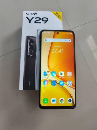 Vivo Y29 8GB RAM 256 GB Memory Pta Approved. 0302=3991=485