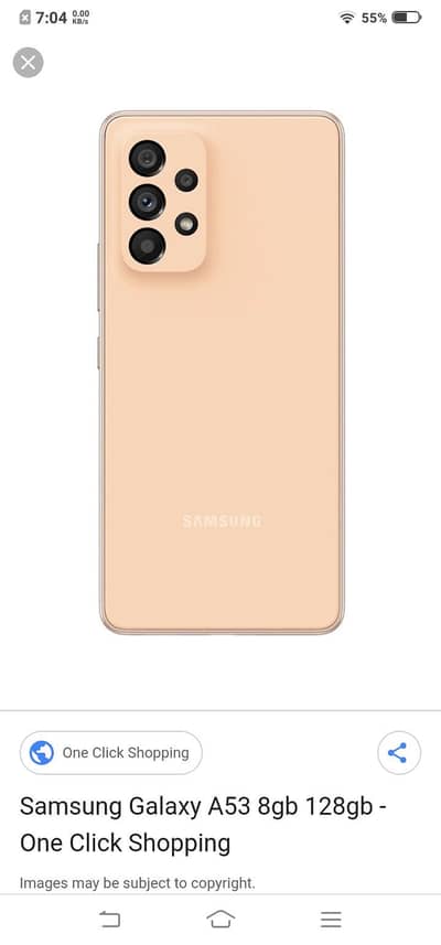 Samsung Mobile A53 5G 8/256