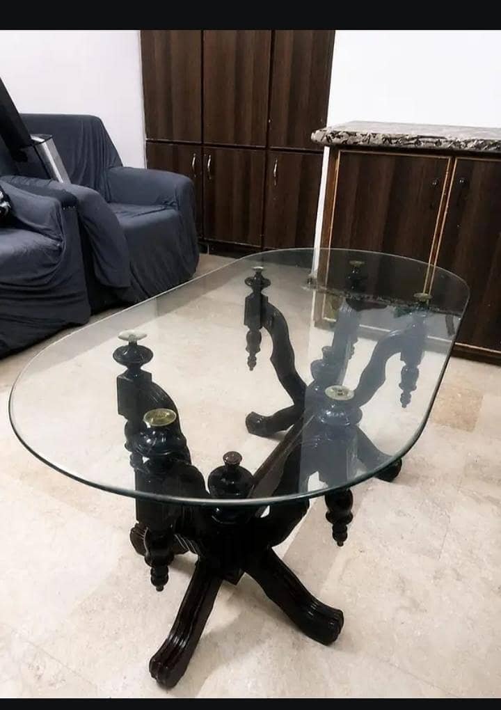 black center table 6