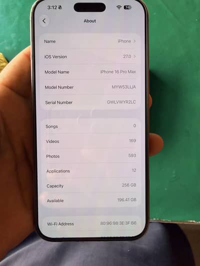 Apple iPhone 16 Pro Max