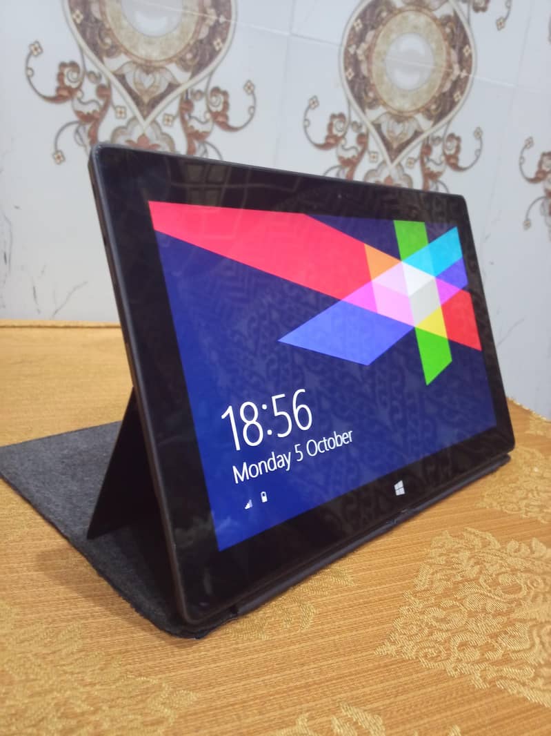 Microsoft surface on tab 1