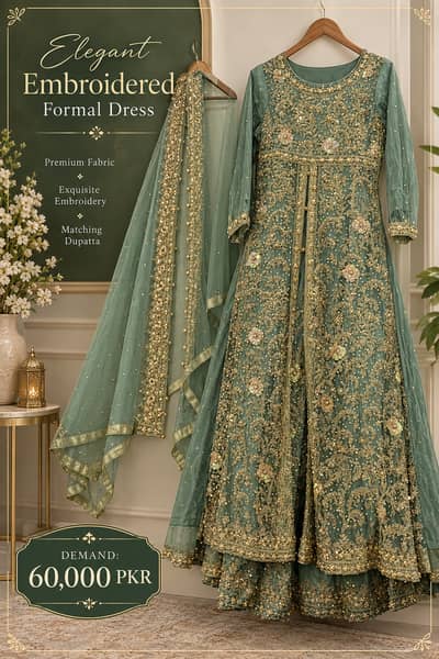 Brand New Formal Maxi | formal maxi | Barat Dress | for sale