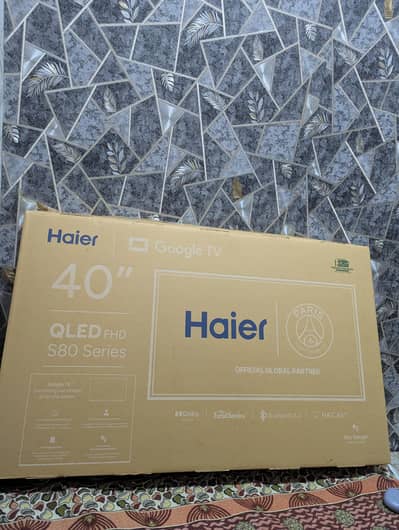 Haier 40inch QLED Google TV