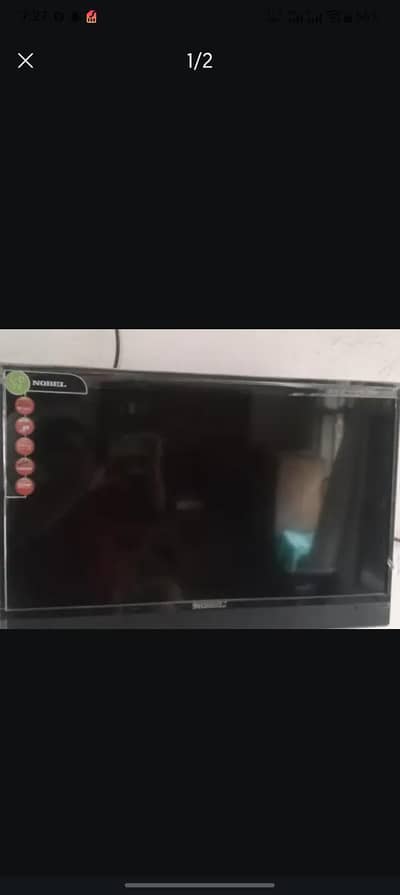 Noble 32 inch led simple-with stand and remote -urgent sale Lahore