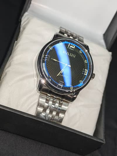 Men’s Executive Luxury Watch – Premium Stainless Steel Quartz Timepiec