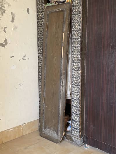 used wardrobe broken door
