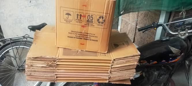 Cartoon available 1 by 1 with 16 kg capacity