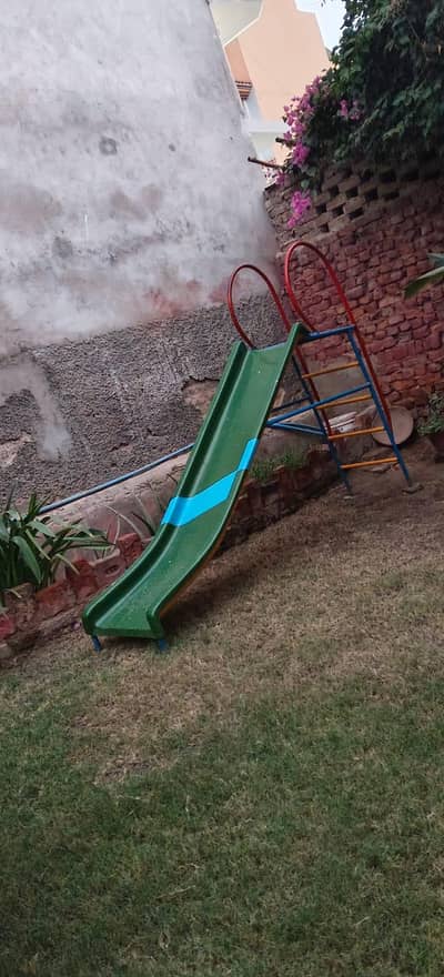 2 slides and 1 Mary go round