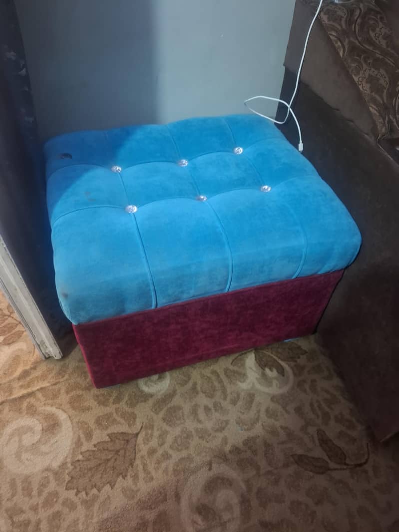 bed with side tables and dressing 1