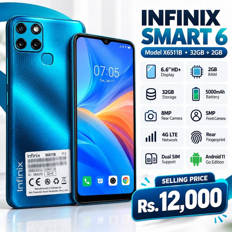 Infinix Smart 6 Plus 1