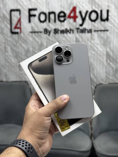 iphone 15Promax Pta Approved 256GB 92% health Comp Box