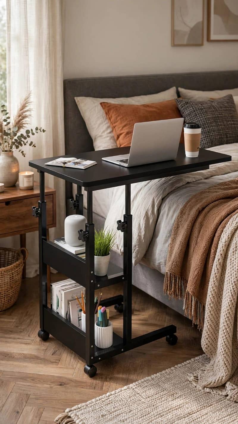 Movable Laptop Table - Adjustable Computer Table 3