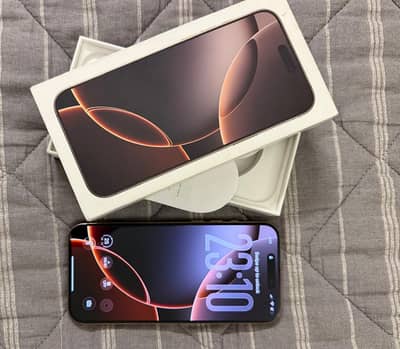 iPhone 16 Pro Max 256 GB. PTA Approved