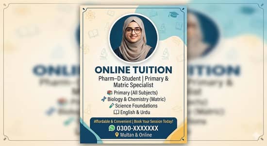 Online Tuition (Primary & Matric) by Pharm-D Student