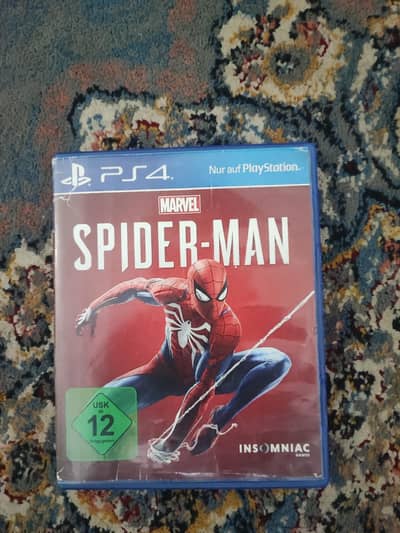 PS4 marvel spider man