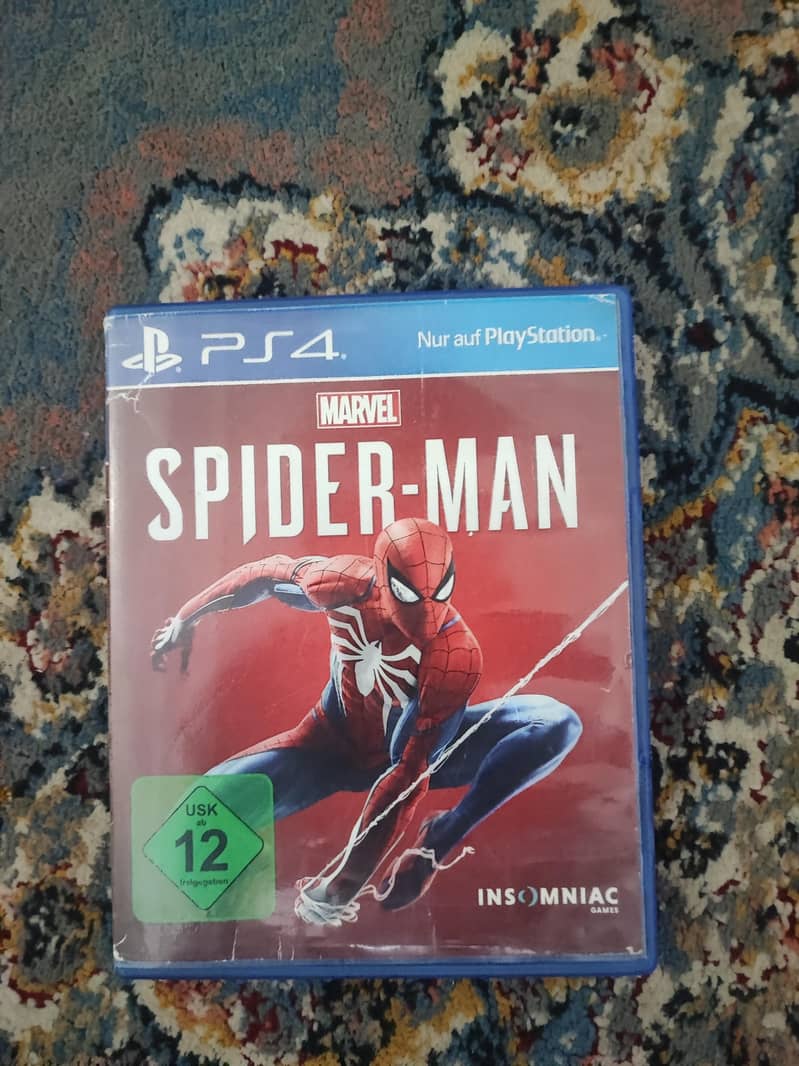 PS4 marvel spider man 0