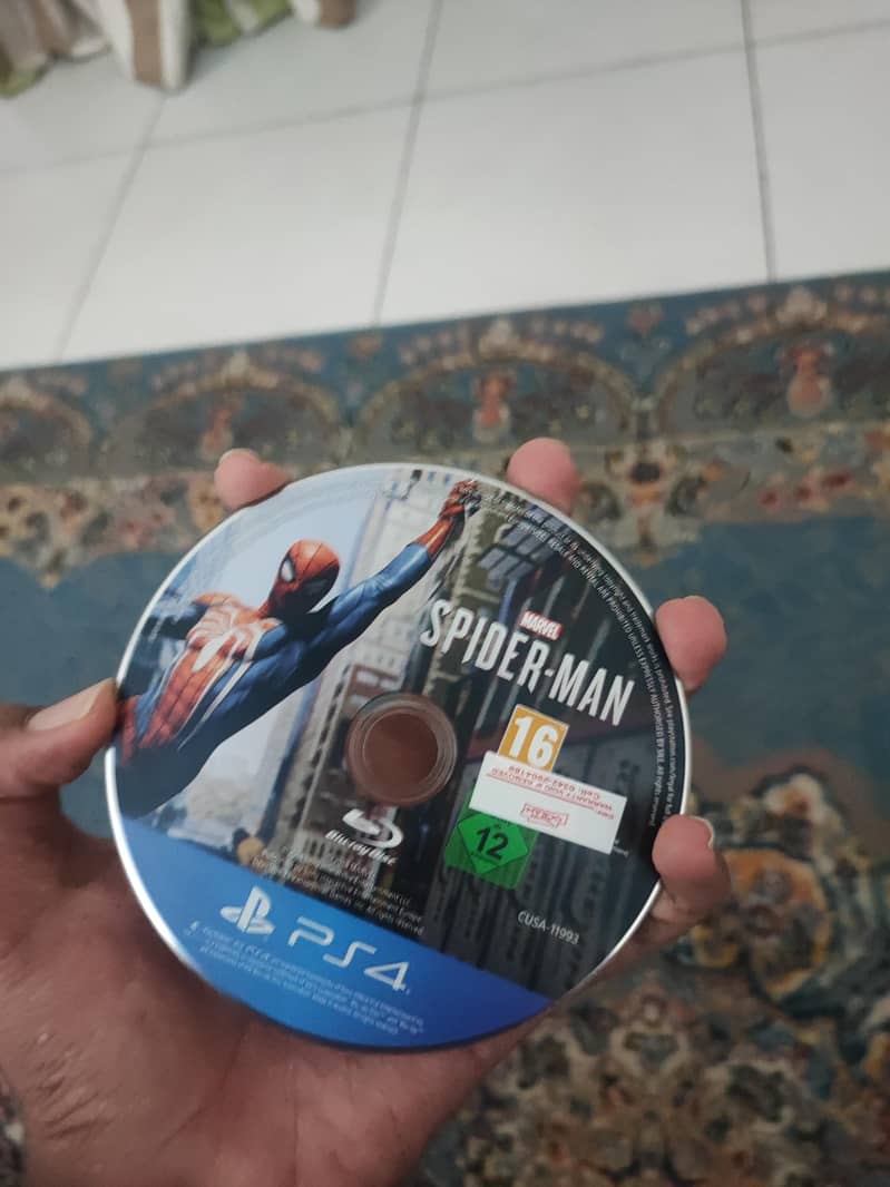 PS4 marvel spider man 1