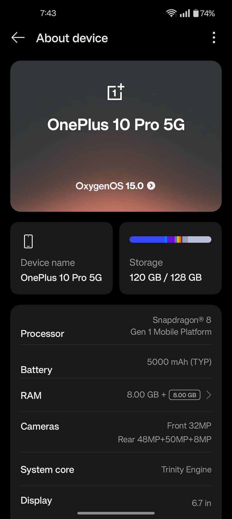 One Plus 10 Pro 17