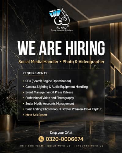 Required Social Media Manger