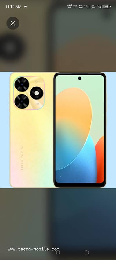 TECNO SPARK GO 2024 (4g 64gb) -box and original charge -9/10 condition