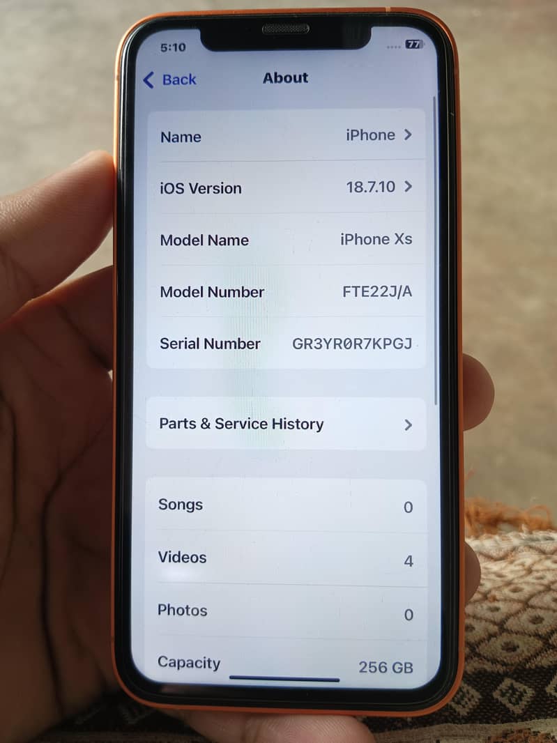 Apple iPhone XS 7