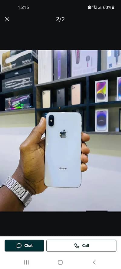 Apple iPhone X 256 GB storage full box urgent for sale