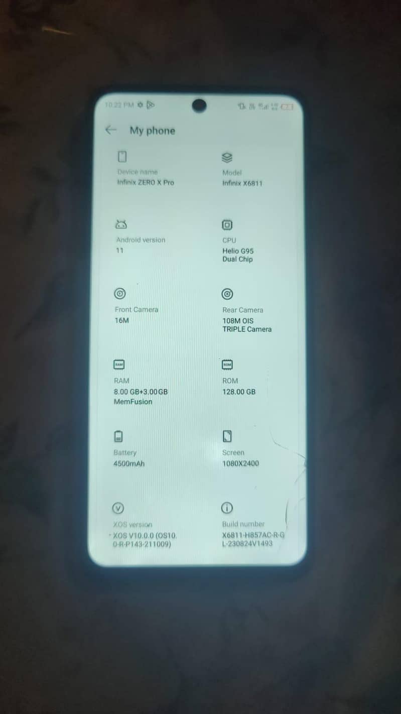 Infinix Zero X Pro 7