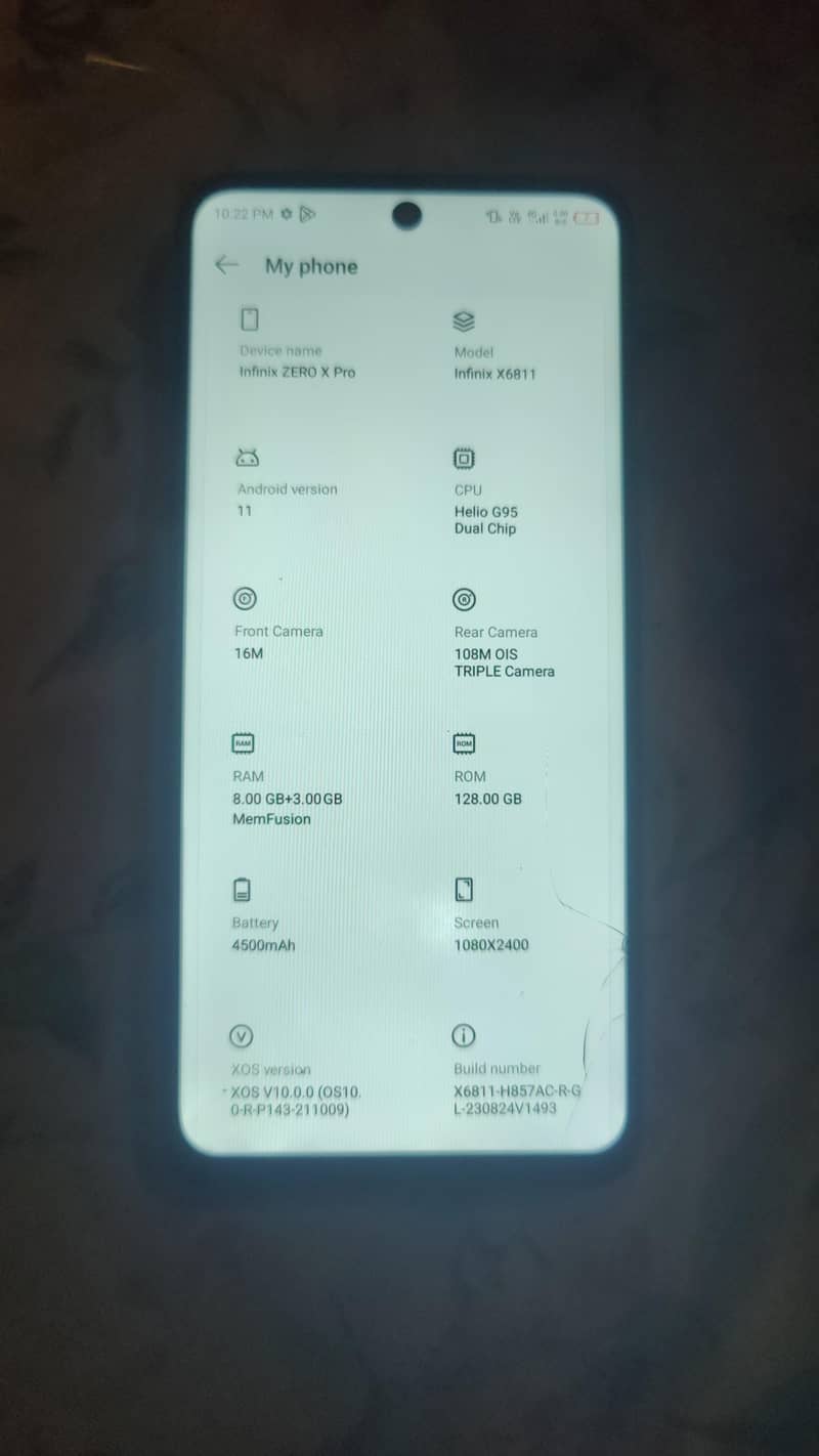 Infinix Zero X Pro 9