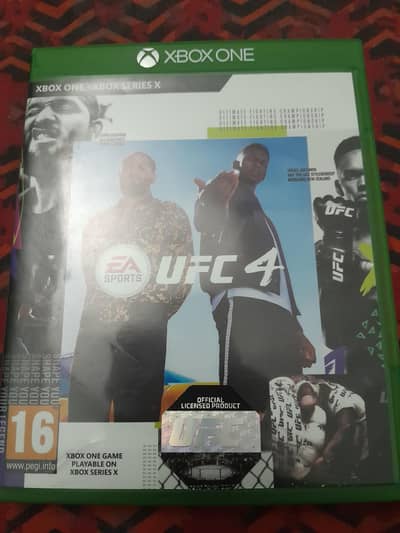 Xbox One UFC 4 Disc