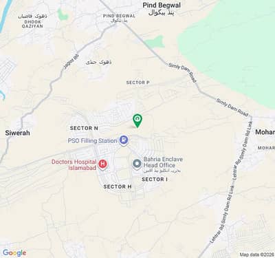 Bahria Enclave Sector (L) 500sqyd Excellent Location Plot Available For Sale At Very Reasonable Price.