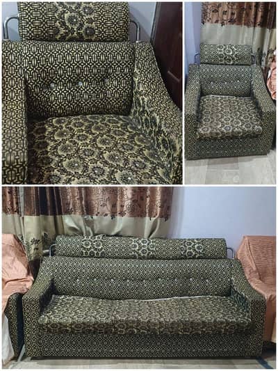 sofa set 5 seater normal condition