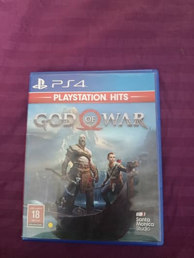 Ps4 disc god of war