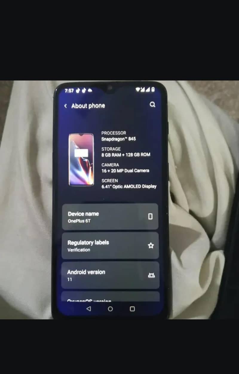 one plus 6t 8/128 1